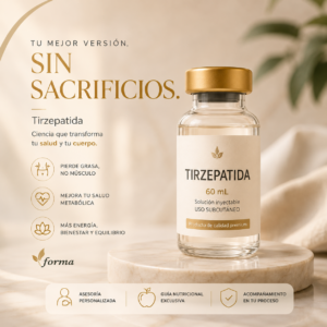 tirzepatida para control y perdida de peso y bienestar metabólico